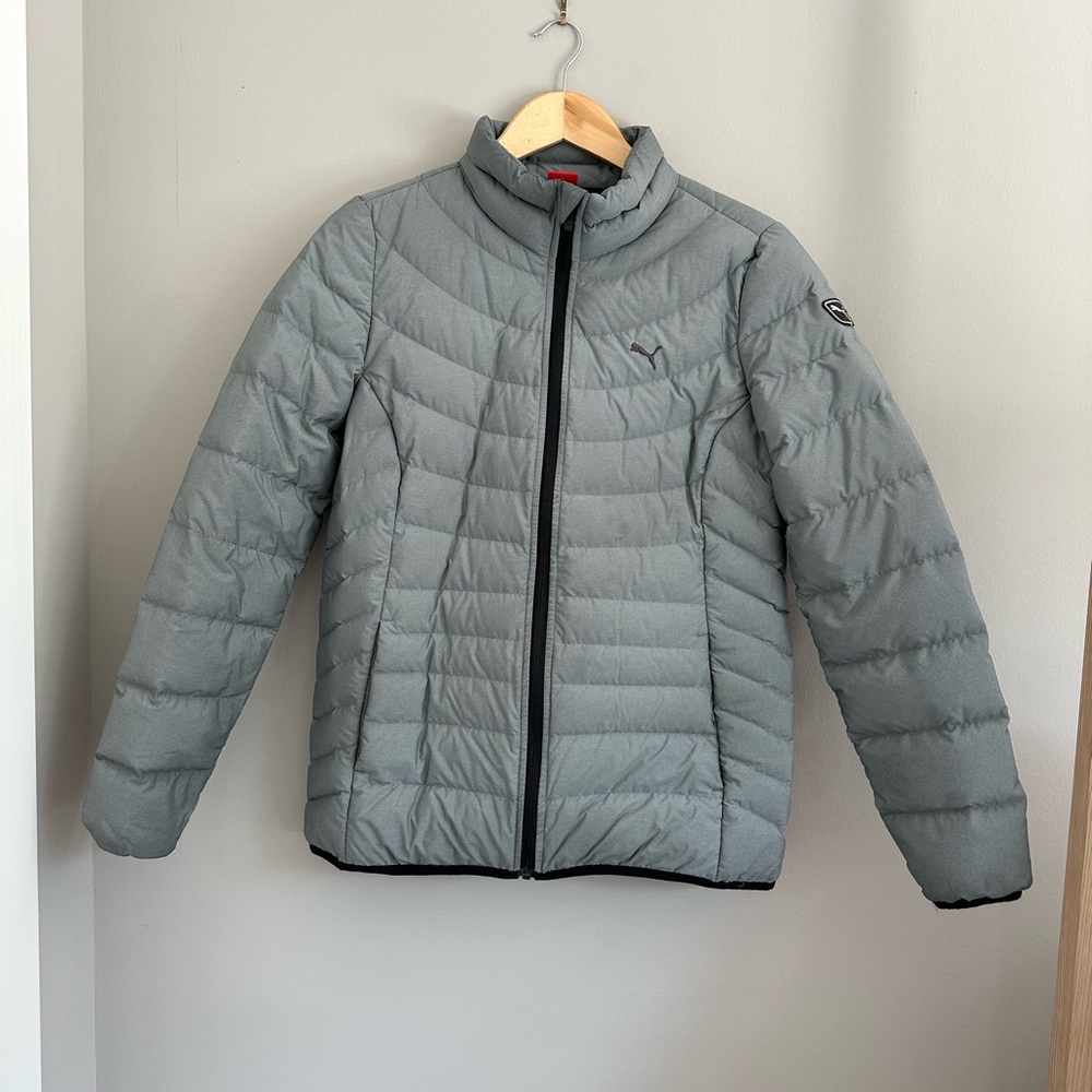 Puma Women’s Grey Puffer Jacket